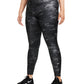 Legging Nike Dri Fit Camo Feminina Cinza Tamanho 2X