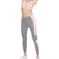 Calça Nike Feminina Color Block Cintura Média 7/8 Cinza Tamanho 2X