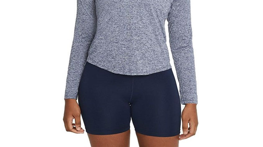 Camiseta Nike Plus Dri FIT One Standard Fit Feminina Azul Tamanho 3X