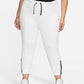 Calça de treino Nike Therma Fit feminina, branca, tamanho 2X