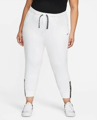 Calça de treino Nike Therma Fit feminina, branca, tamanho 2X