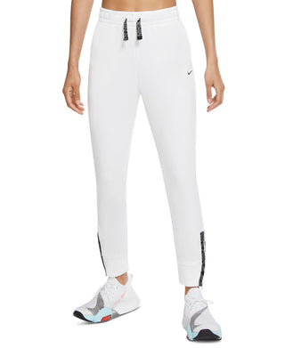 Calça de treino Nike Therma Fit feminina, branca, tamanho 3X