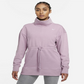 Blusa de treino Nike Plus Dri FIT Get Fit feminina, roxa, tamanho 1X