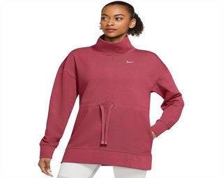 Blusa de treino Nike Plus Dri FIT Get Fit feminina, rosa, tamanho GG