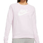 Moletom Nike Essential Fleece Feminino Rosa Tamanho 2X