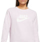 Moletom Nike Essential Fleece Feminino Rosa Tamanho 2X