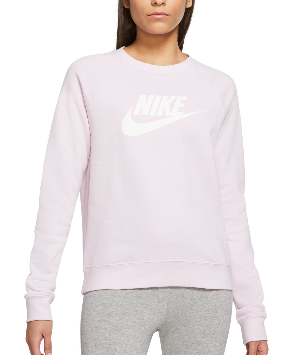 Moletom Nike Essential Fleece Feminino Rosa Tamanho 3X
