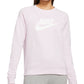 Moletom Nike Essential Fleece Feminino Rosa Tamanho 3X
