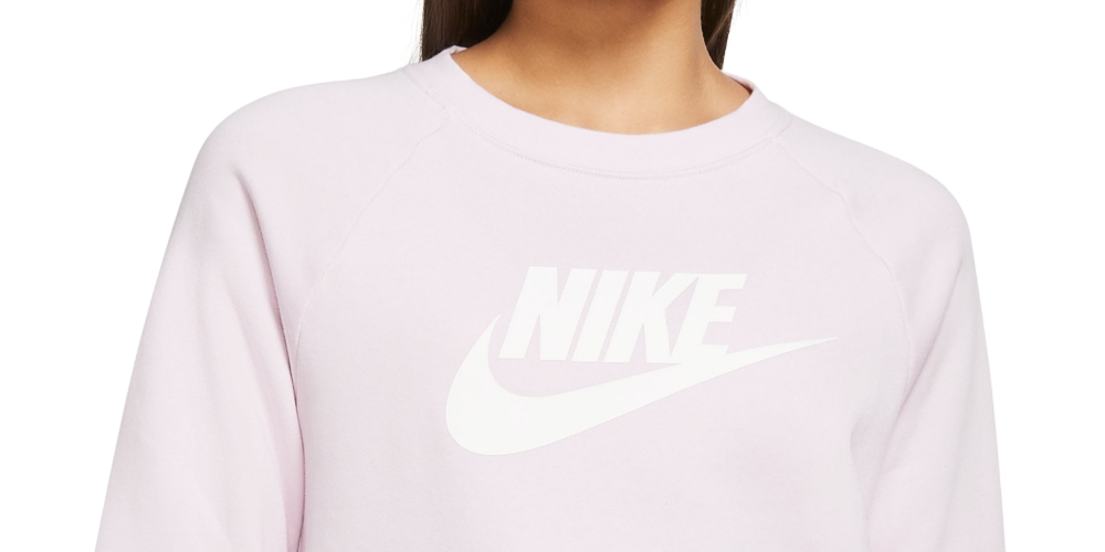 Moletom Nike Essential Fleece Feminino Rosa Tamanho 3X