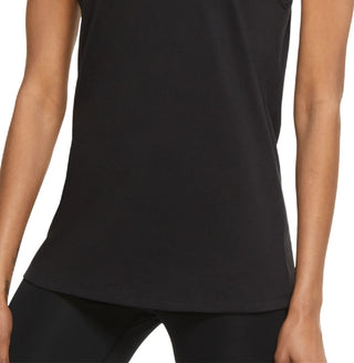 Regata Nike Dri Fit Graphic Training Feminina Preta Tamanho P