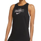 Regata Nike Dri Fit Graphic Training Feminina Preta Tamanho P