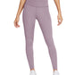 Calça Nike Yoga 7/8 Feminina Roxa Tamanho 2X