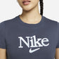 Camiseta Nike Feminina Algodão Estampada Azul Tamanho 2X