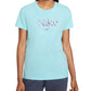 Camiseta Nike Feminina Algodão Estampada Azul Tamanho 1X
