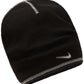 Gorro de treino Nike Waffle Knit masculino, preto, tamanho regular