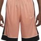 Shorts de basquete Nike Fastbreak Dri Fit masculino rosa tamanho médio