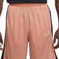 Shorts de basquete Nike Fastbreak Dri Fit masculino rosa tamanho médio