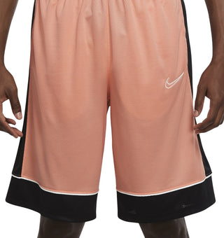 Shorts de basquete Nike Fastbreak Dri Fit masculino rosa tamanho médio