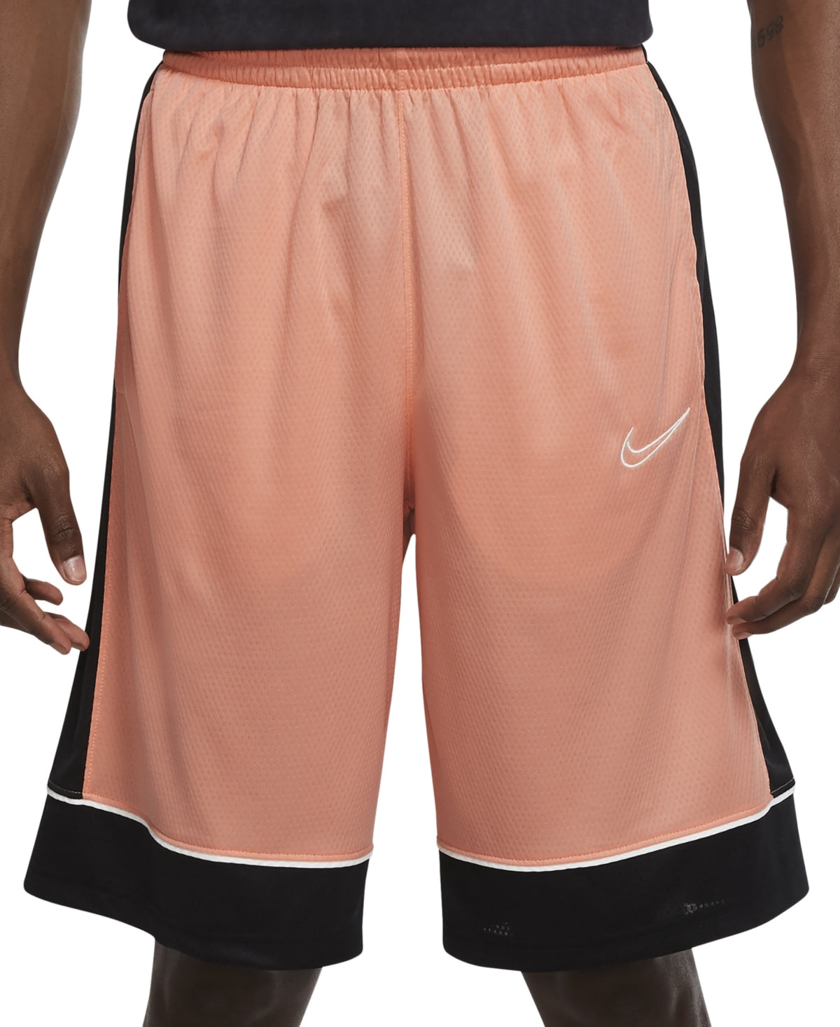 Shorts de basquete Nike Fastbreak Dri Fit masculino rosa tamanho XX-G