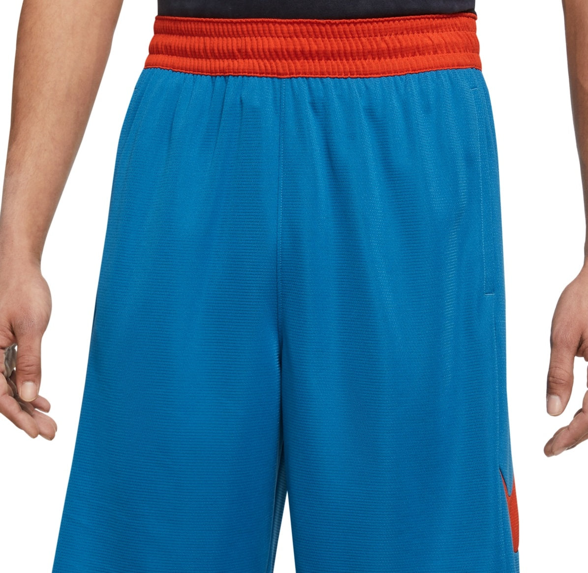 Shorts de basquete Nike HBR masculino azul tamanho pequeno