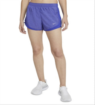 Shorts de corrida Nike Tempo feminino azul tamanho 1X