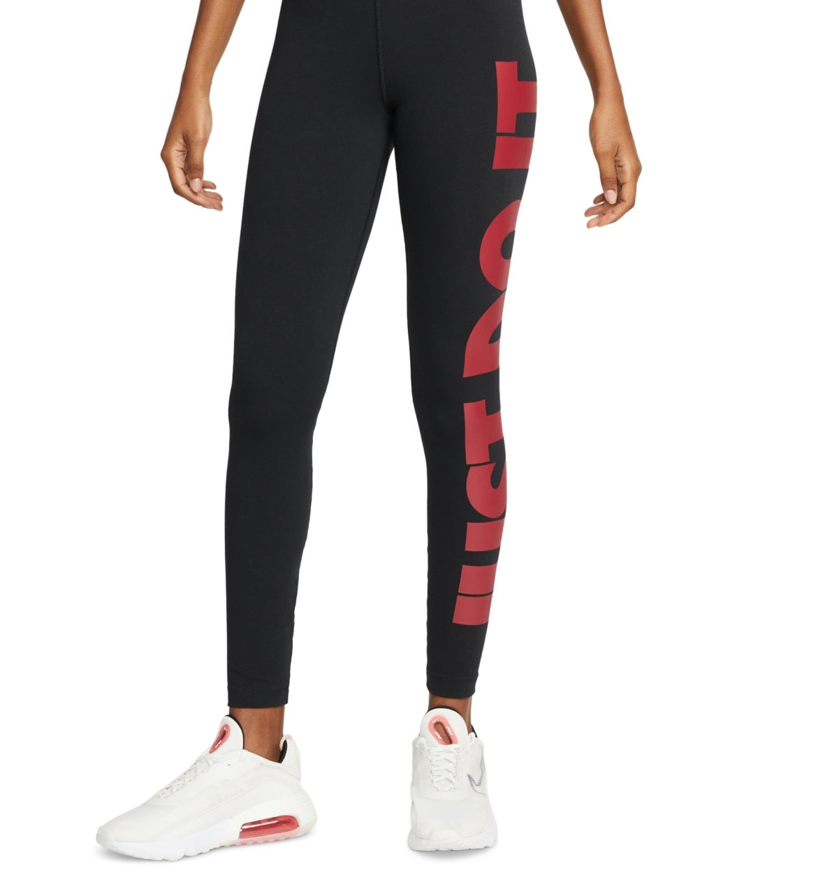 Calça legging Nike Essential Just Do It Full Length Feminina, Preta, Tamanho XS