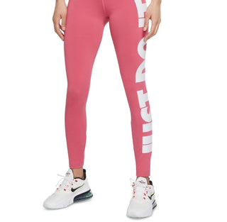 Calça legging Nike Essential Just Do It Full Length Feminina Rosa Tamanho P