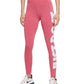 Calça legging Nike Essential Just Do It Full Length Feminina Rosa Tamanho Médio