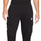 Calça cargo Nike Just Do It Fleece Masculina Preta Tamanho Médio