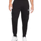Calça cargo Nike Just Do It Fleece Masculina Preta Tamanho Médio