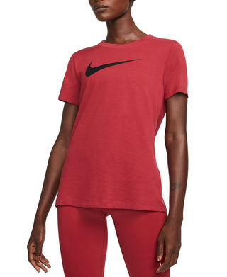 Camiseta Nike Dry Logo Training Feminina Rosa Tamanho XS