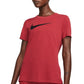 Camiseta Nike Dry Logo Training Feminina Rosa Tamanho XS