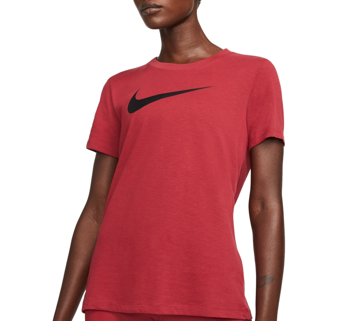 Camiseta Nike Dry Logo Training Feminina Rosa Tamanho XS