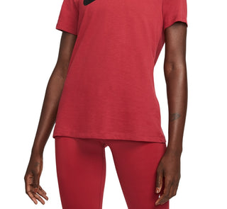 Camiseta Nike Dry Logo Training Feminina Rosa Tamanho XS