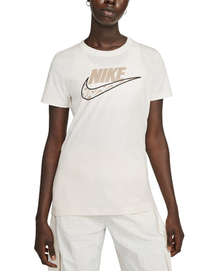 Camiseta Nike Icon Clash Logo Feminina Branca Tamanho XS