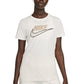 Camiseta Nike Icon Clash Logo Feminina Branca Tamanho XS