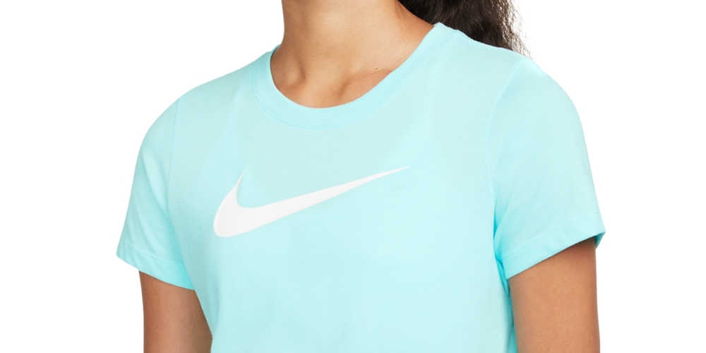 Camiseta Nike Dry Training Feminina Azul Tamanho M