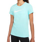 Camiseta Nike Dry Training Feminina Azul Tamanho M