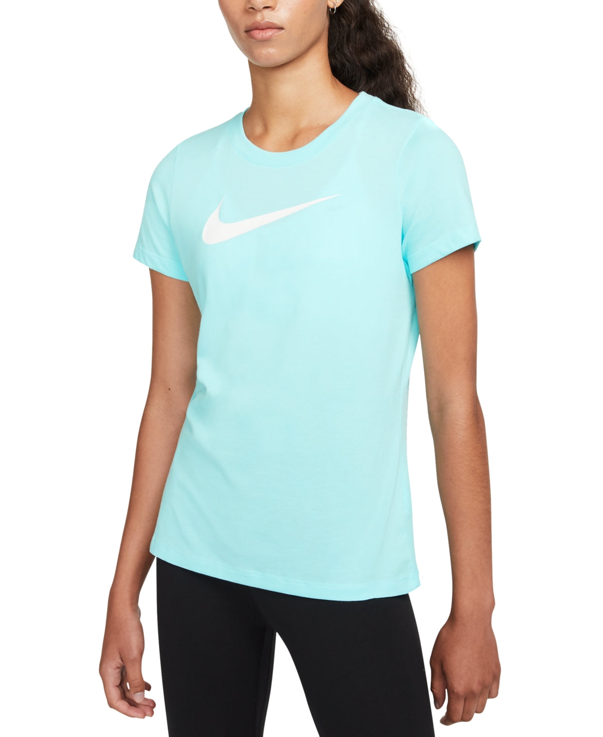 Camiseta Nike Dry Training Feminina Azul Tamanho M