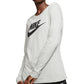 Camiseta Nike Sportswear Essential Cotton Logo Feminina Verde Tamanho XL