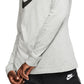 Camiseta Nike Essential Cotton Logo Feminina Branca Tamanho Grande