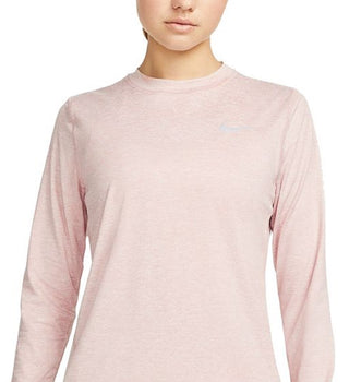 Camiseta Nike Element Dri Fit Running Feminina Rosa