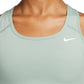 Sutiã esportivo Nike Dri Fit Racerback de impacto médio feminino, verde, tamanho pequeno