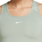 Sutiã esportivo Nike Swoosh Dri Fit Racerback feminino, verde, tamanho pequeno