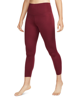Legging Nike Yoga 7/8 Feminina Vermelha Tamanho Médio