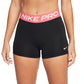 Shorts Nike Dri Fit Feminino Preto Tamanho X-G