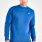Moletom Nike Sportswear Club Fleece Masculino com Gola Redonda Azul Tamanho Médio