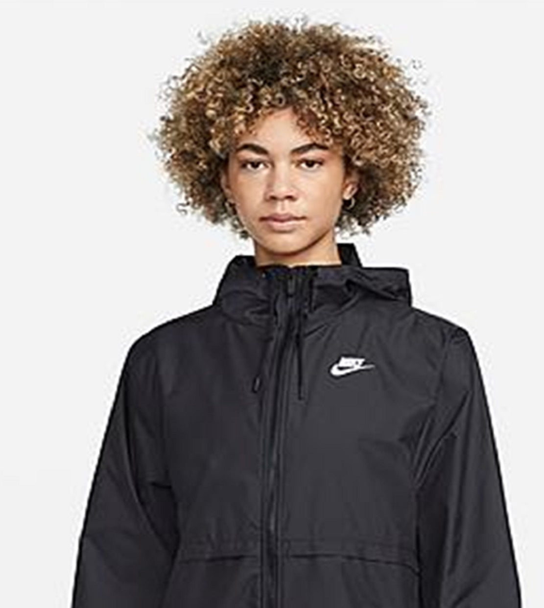 Jaqueta Nike Essential Repel Woven Feminina Preta Tamanho XX-G