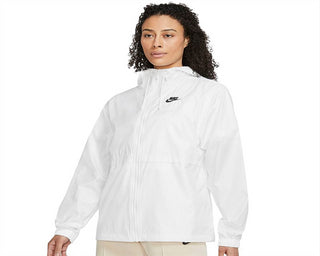 Jaqueta Nike Essential Repel Woven Feminina Branca Tamanho 2XL