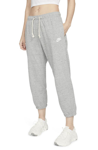Calça Capri Nike Sportswear Gym Vintage Feminina Cinza Tamanho Médio